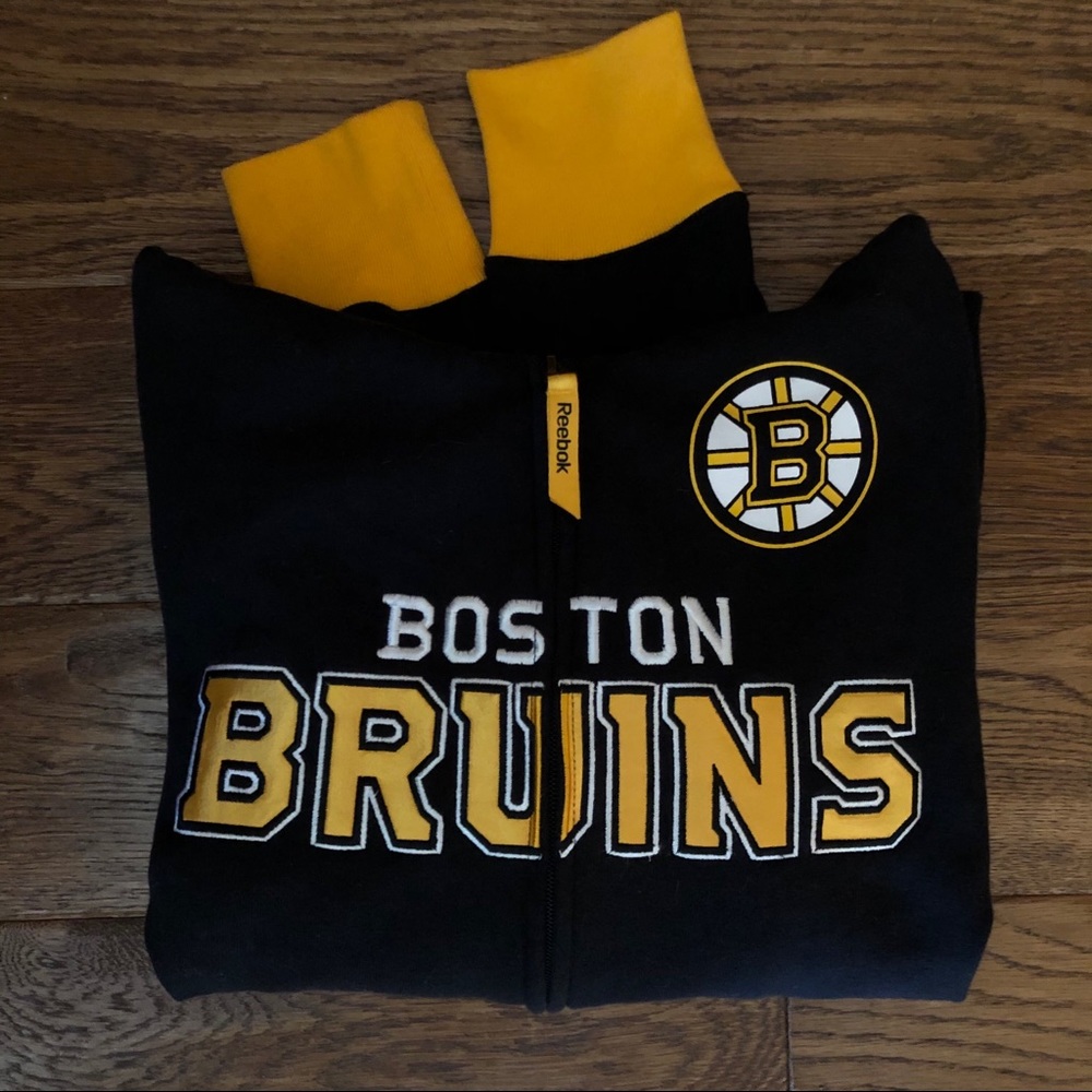 NWT! Boston Bruins Hockey Zip Up Hoodie